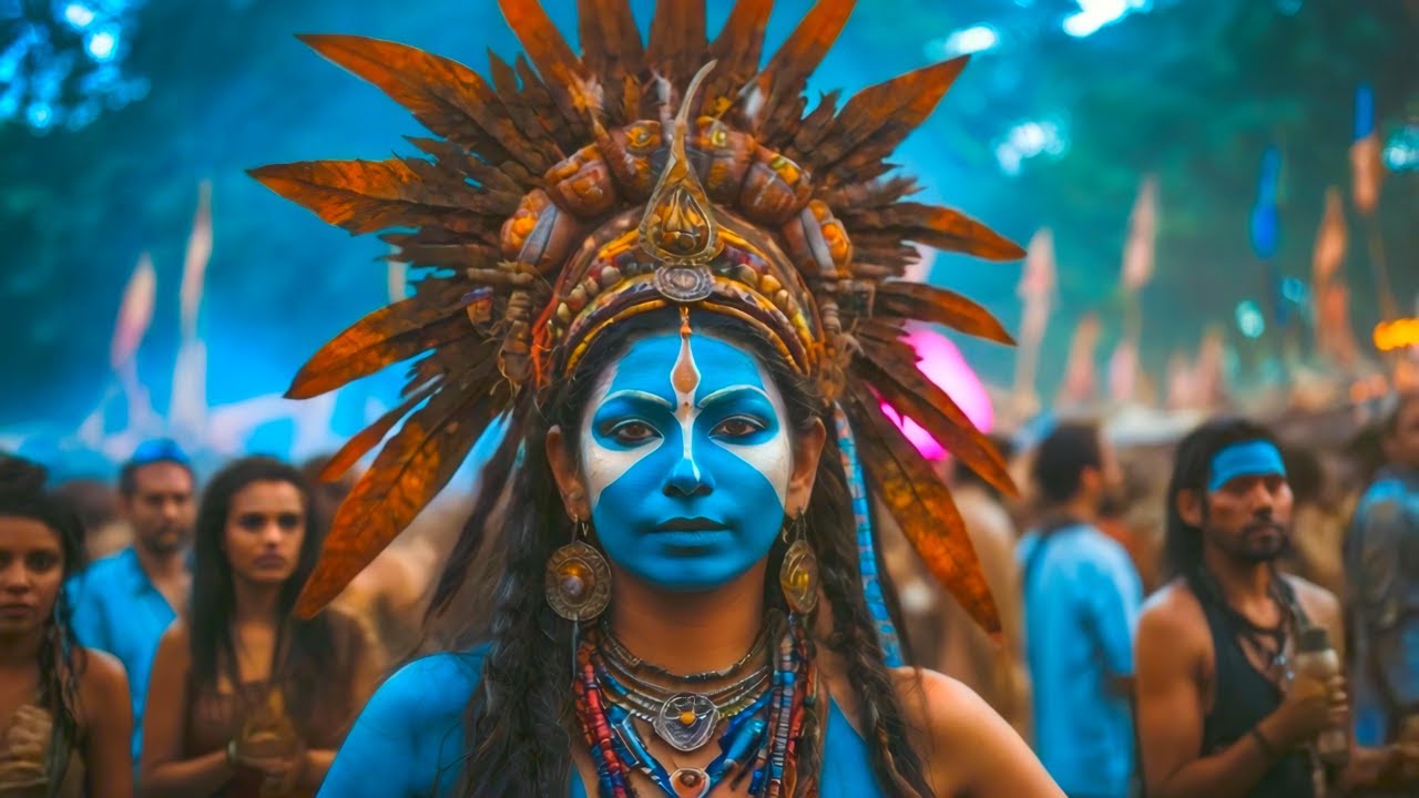 Psybie Project &ndash; Ra Ma Da Sa | 4K AI Trippy Visuals | Full Video Set