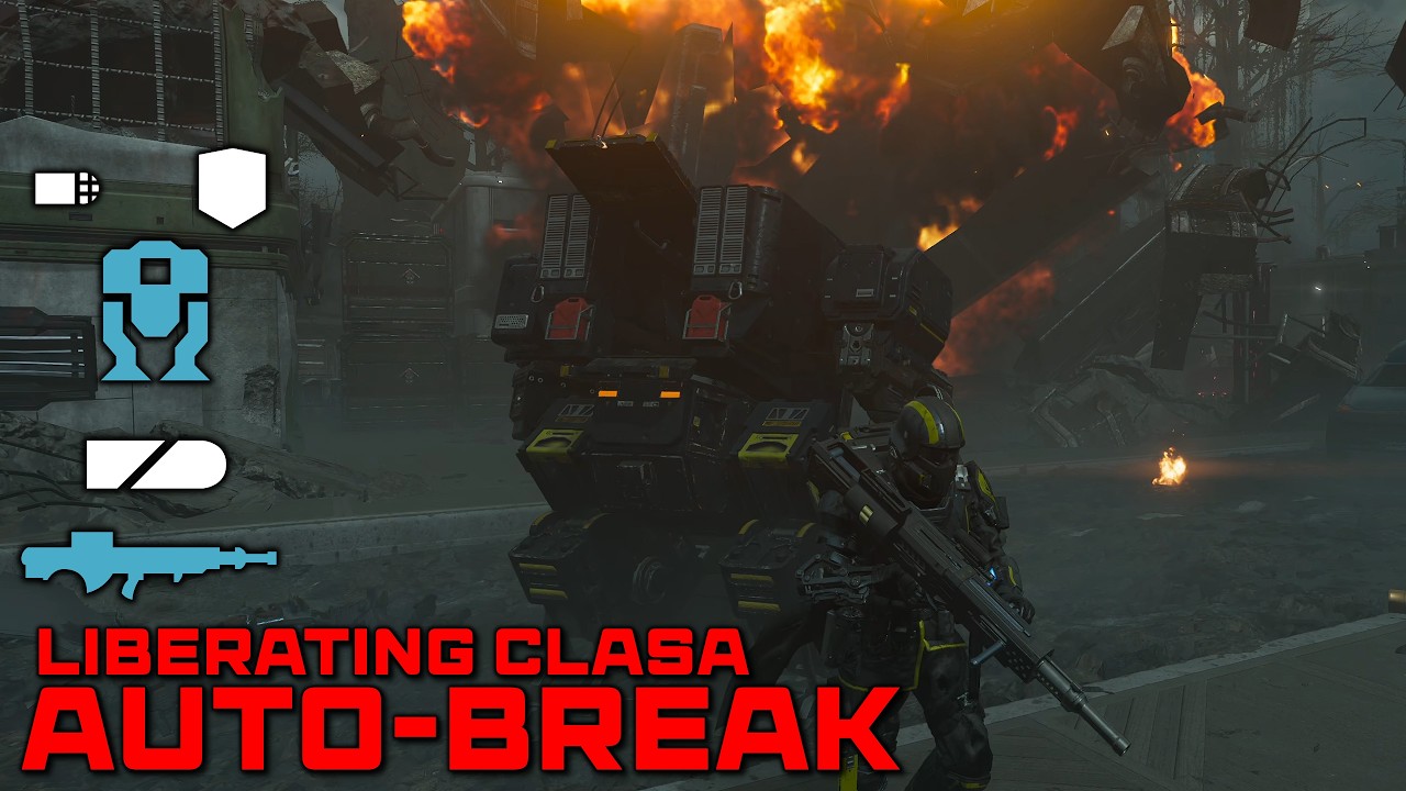 Liberating CLASA With Autocannon & Breakthrough Exosuit! | Helldivers 2