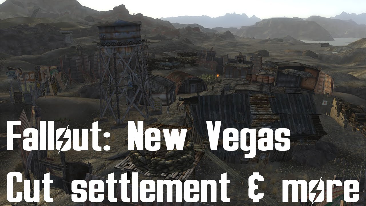 New Vegas Cut Settlement и многое другое