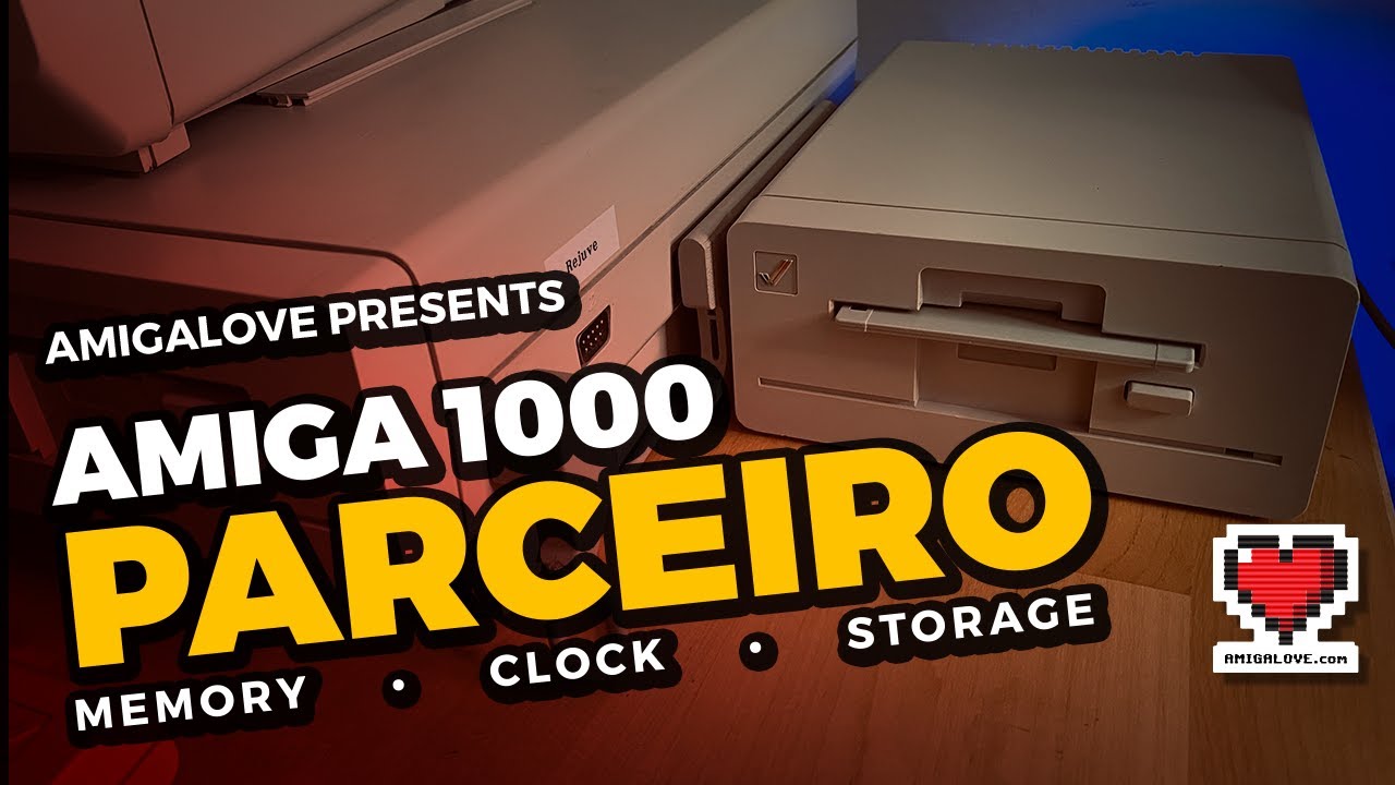 Amiga 1000 Parceiro: Memory, Clock, Storage