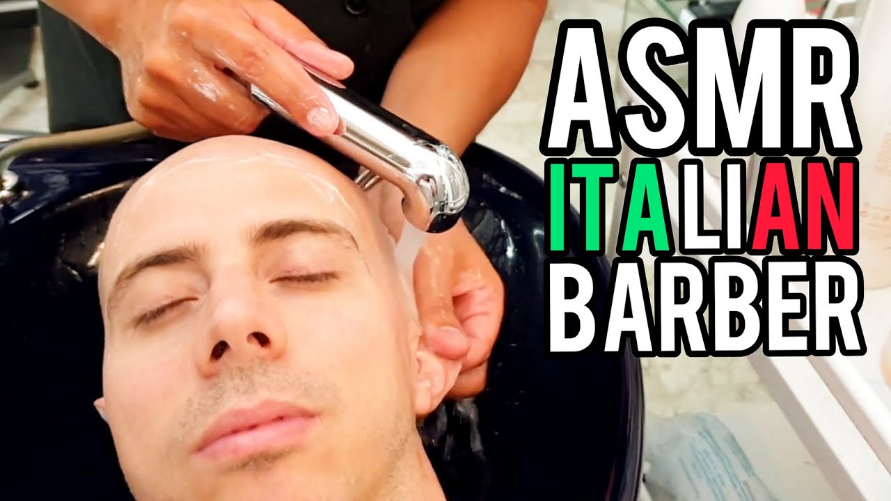 ASMR ITALIAN HEAD SHAVE AND MASSAGE | FULL VIDEO | ASMR BARBER