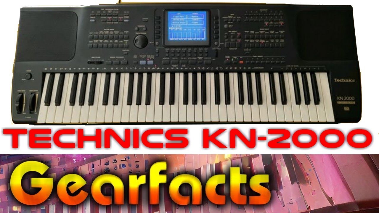 Technics KN-2000 home keyboard/synth: Technics-ly excellent