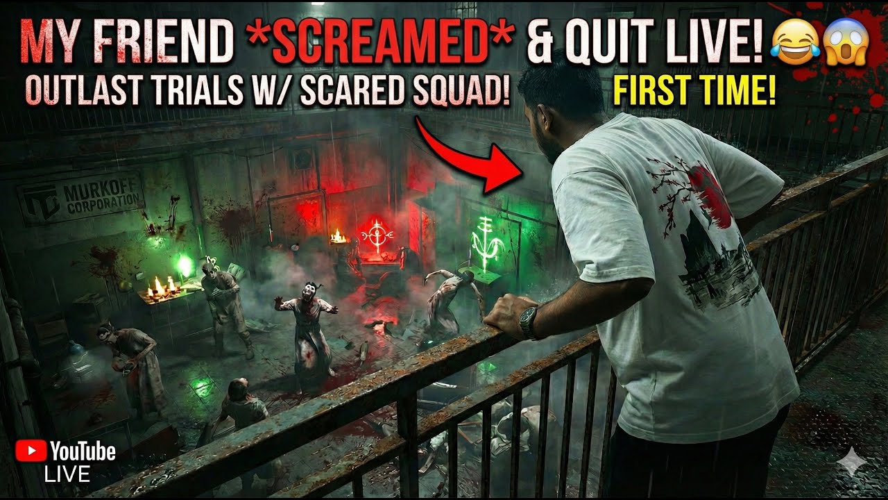 My Squad is definitely gonna leave ts LMAO! Outlast Trials for the first time EVER! #heartrate