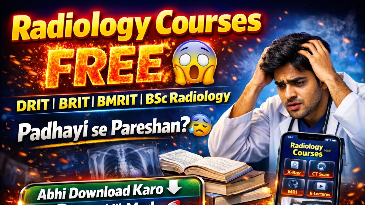 DRIT | BMRIT | B.Sc Radiology Courses FREE 😱 | ParaSkill Med App Full Details