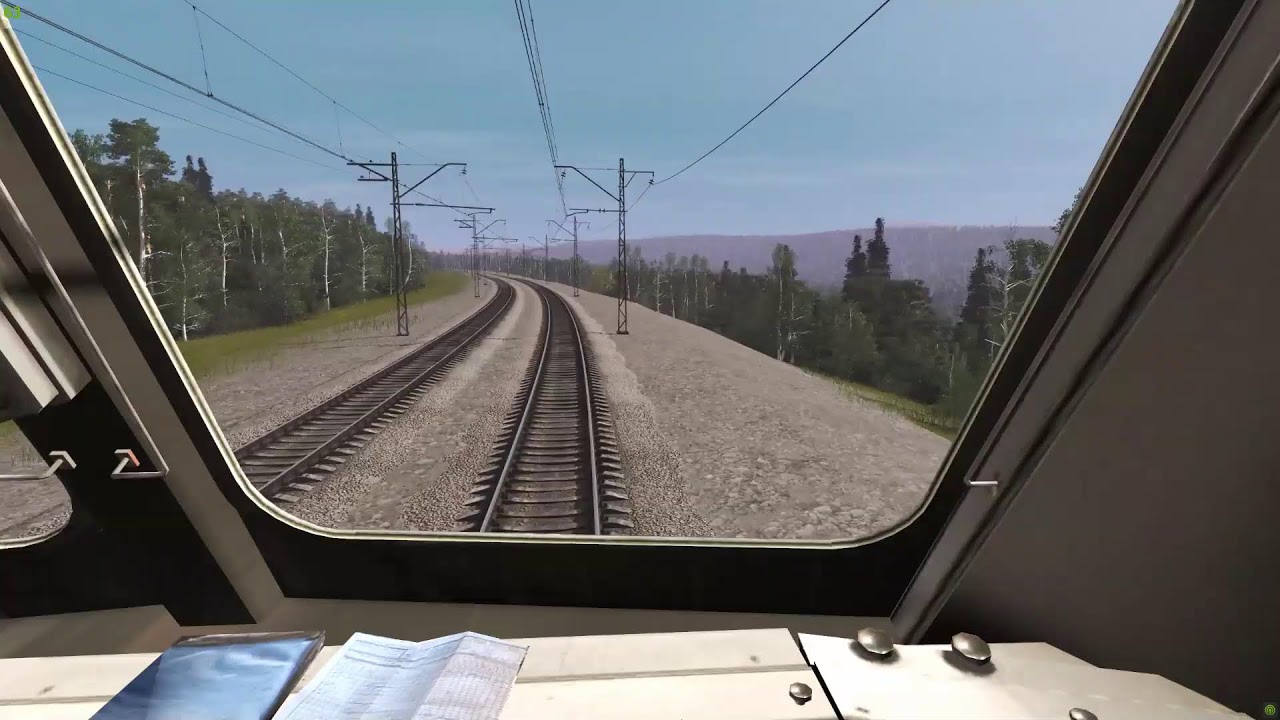 Trainz 19. RTX 3080Ti Core I9 12900KF I Златоуст-Кропачево.Ультра настройки.Тест производительности