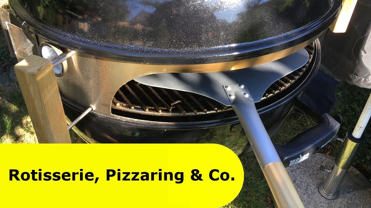 067 - Rotisserie, Pizzaring & Co. │ Funktionelle Erweiterung des Weberkugelgrills