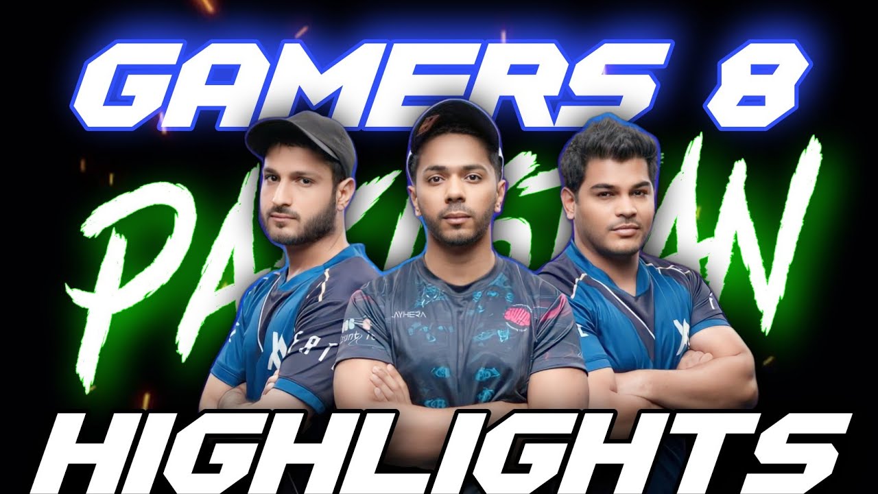 Gamers 8 Team Pakistan Highlights | Best Moments of Gamers 8 | Arslan Ash, Atif Butt and Khan