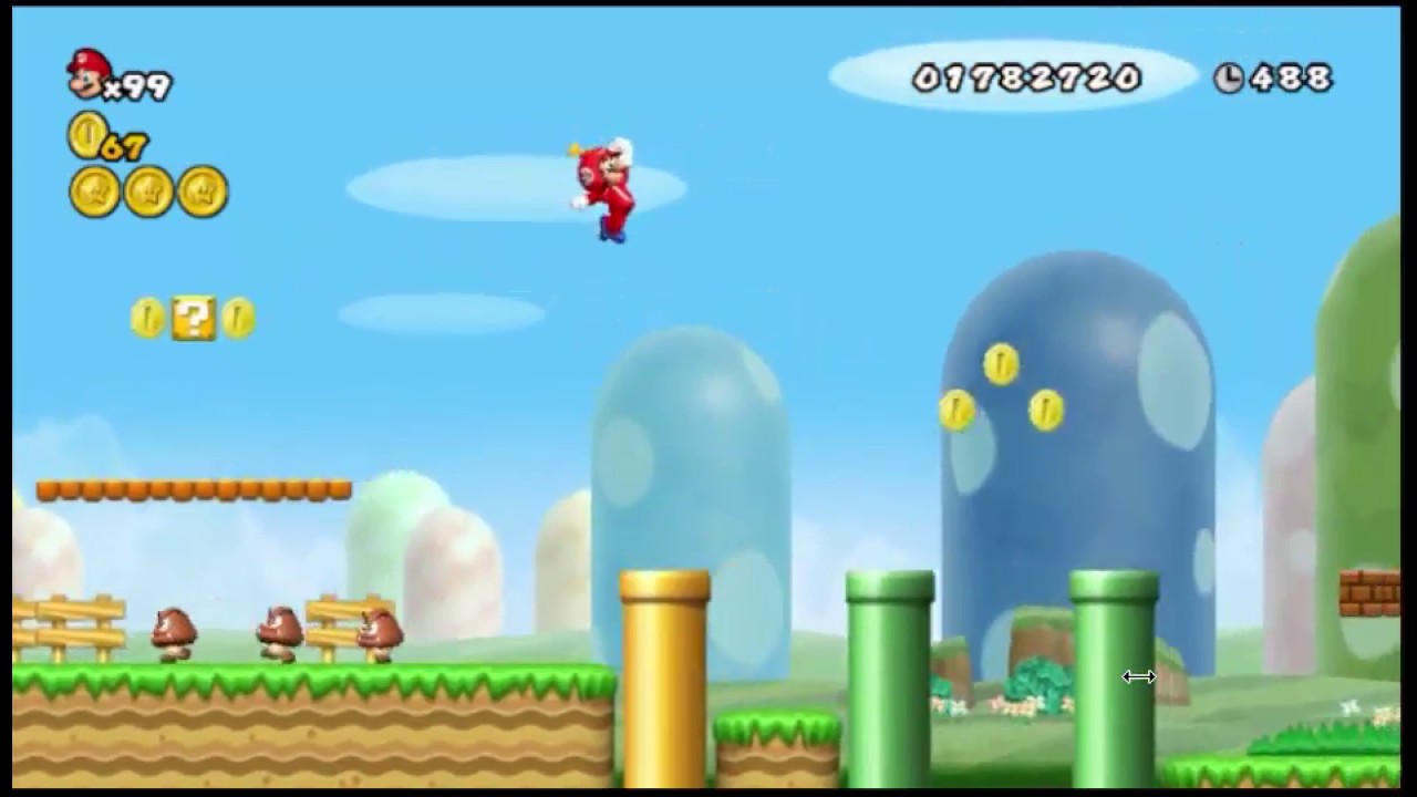 Mundo 1 - 1 ¡Vidas Infinitas! | New Super Mario Bros Wii