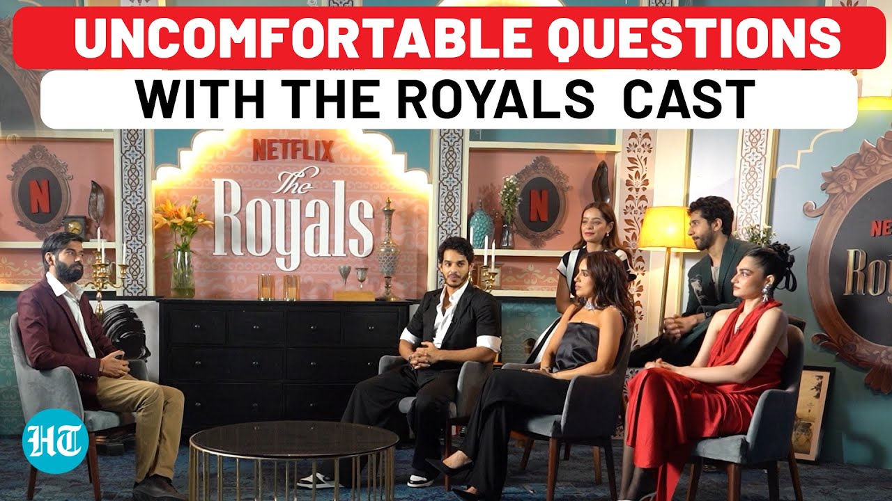 Uncomfortable Questions with The Royals cast | Ishaan Khatter| Bhumi Pednekar| Vihaan| Lisa| Kavya
