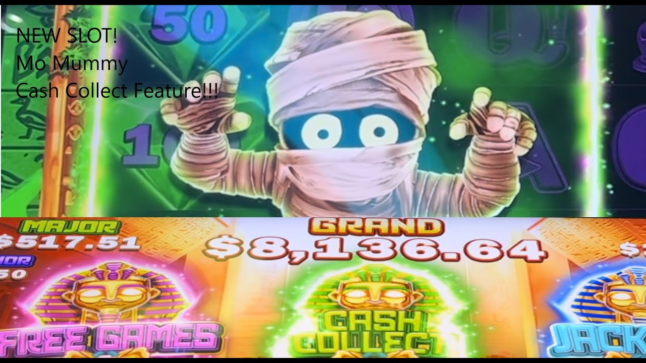 Cash Collect Feature on NEW SLOT Mo Mummy!