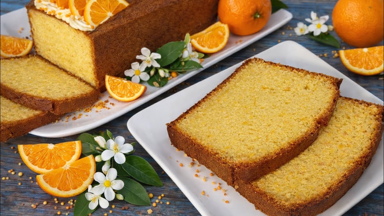 وصفة كيك البرتقال المثالي: هش، لذيذ وسهل التحضير #كيك #حلويات #وصفات #video #cake 