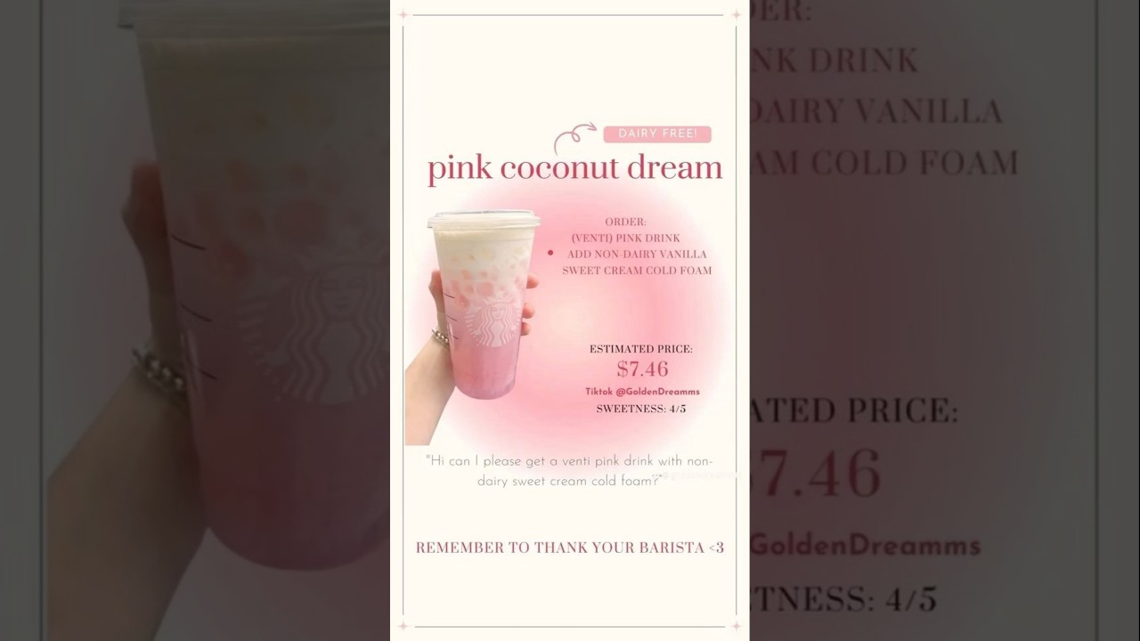 Starbucks drinks ideas! ♡ #starbucks #drinkideas #aesthetic #coffee #matcha