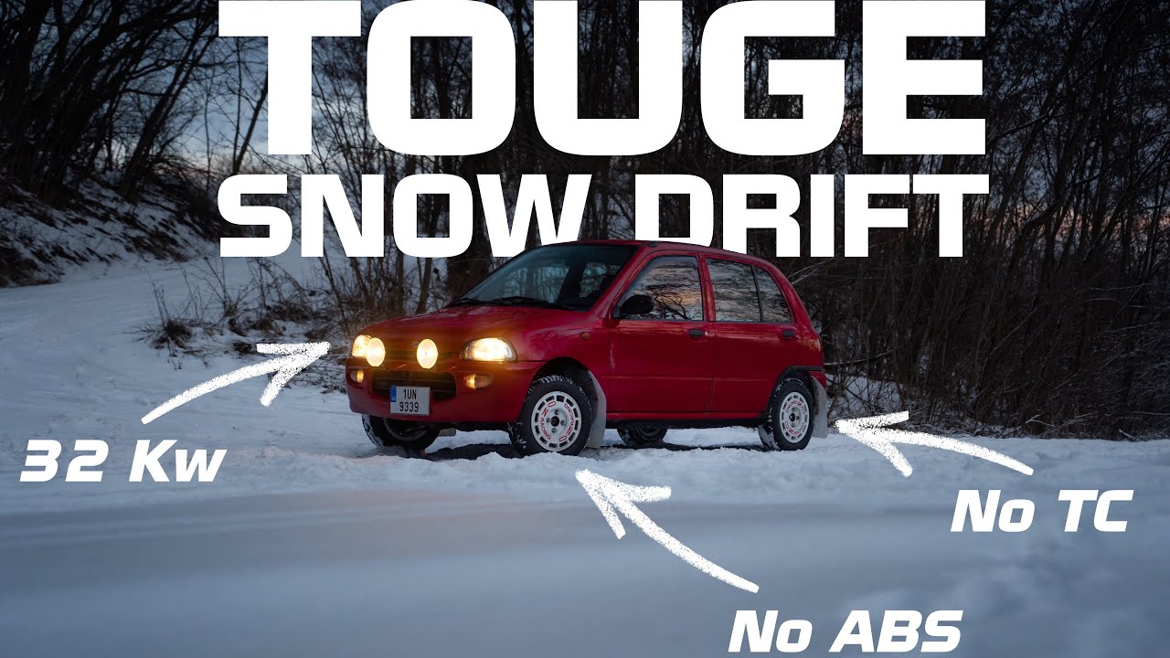 Subaru Vivio 4WD (4x4) | POV / Touge drifting
