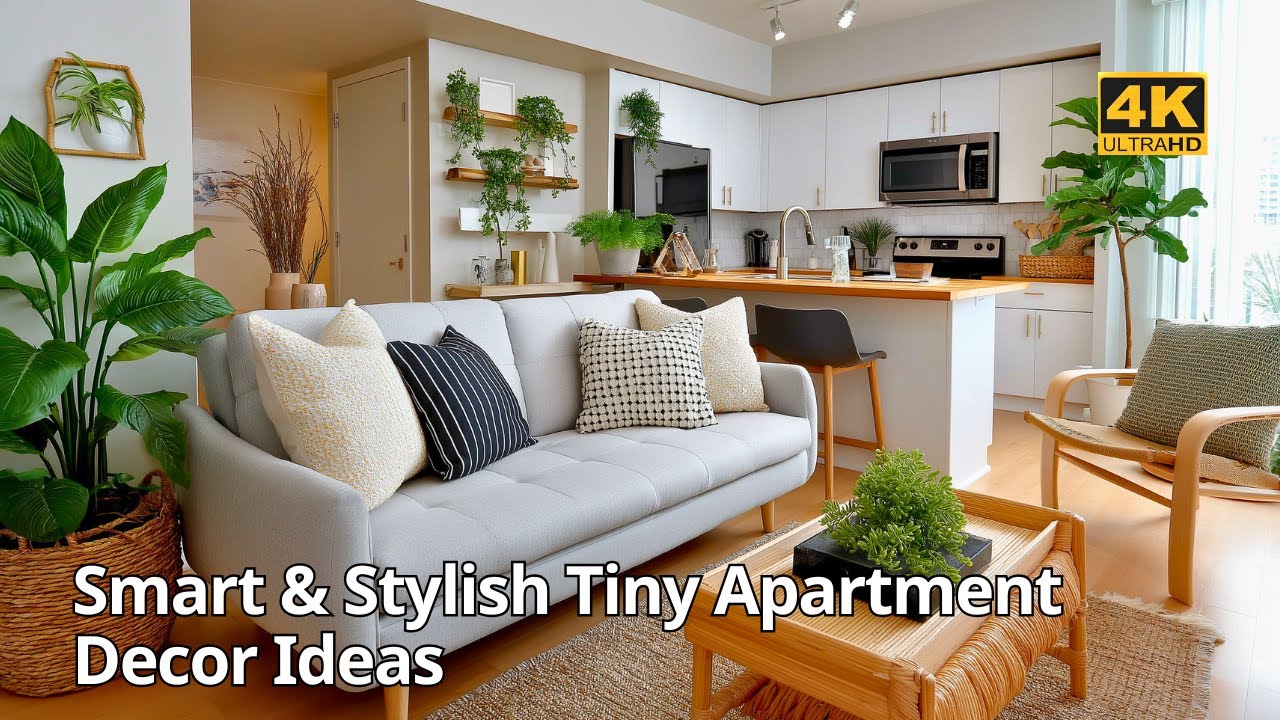 Smart & Stylish Tiny Apartment Decor Ideas You’ll Love