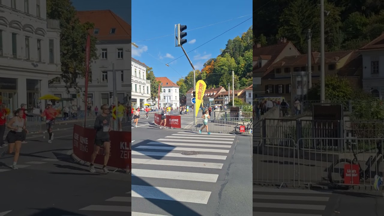 On the marathon route.😃 #marathon #austria #europe   #graz  #marathonrunning #running 