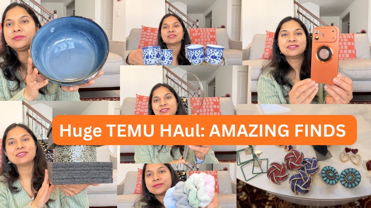  ⚠️‼️OMG! I WENT CRAZY SHOPPING ON TEMU😱HUGE TEMU HAUL AMAZING FINDS#temu#temuhaul#temufinds#temuusa