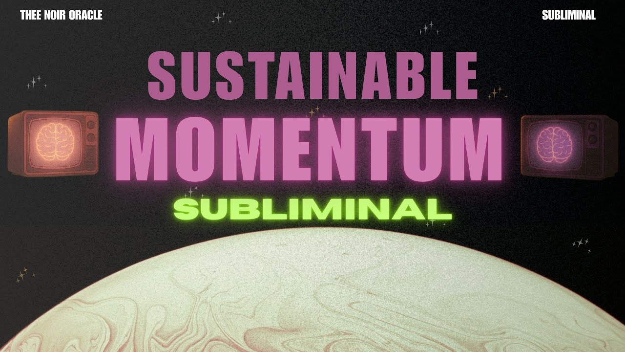 SUSTAINABLE MOMENTUM SUBLIMINAL | STAY CONSISTENT WITHOUT BURNING OUT 🩷