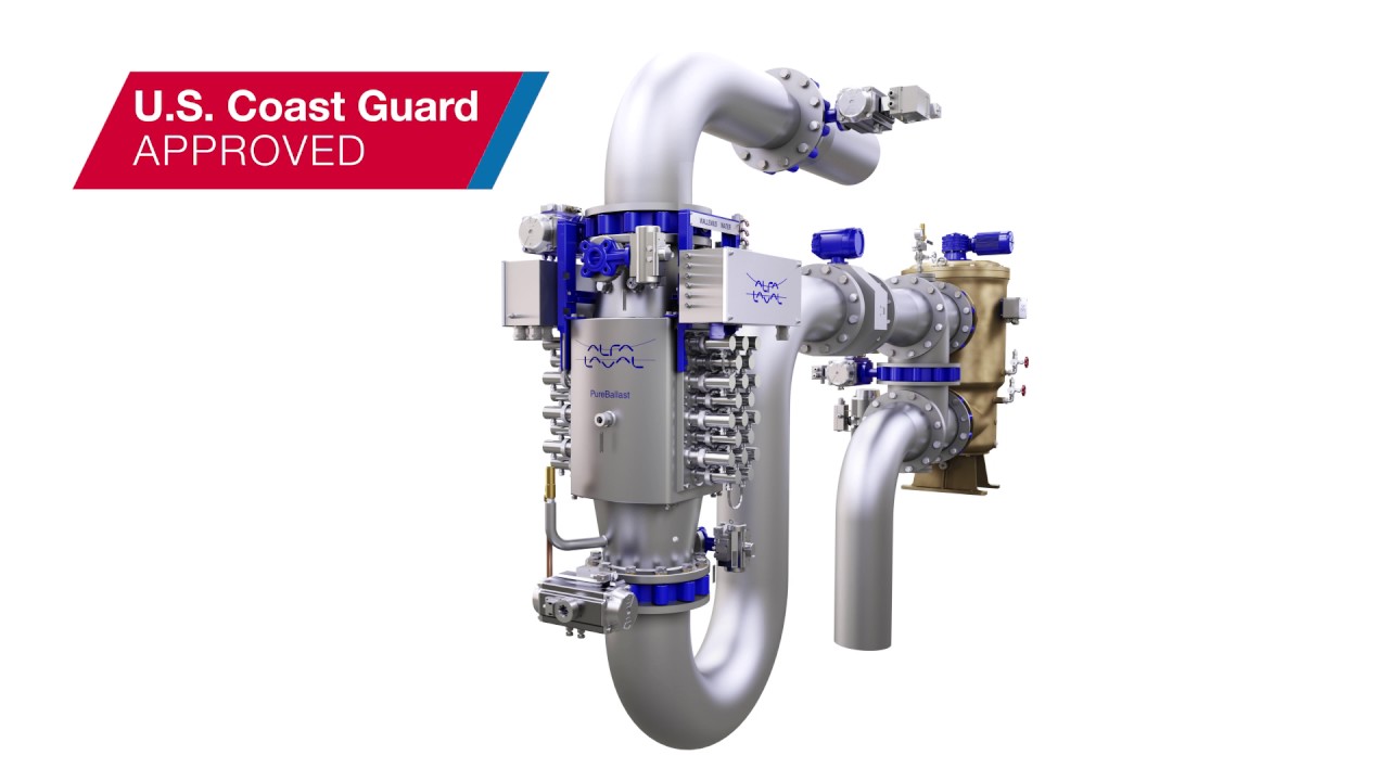 The Alfa Laval PureBallast 3.1 ballast water treatment system &ndash; in 5 seconds