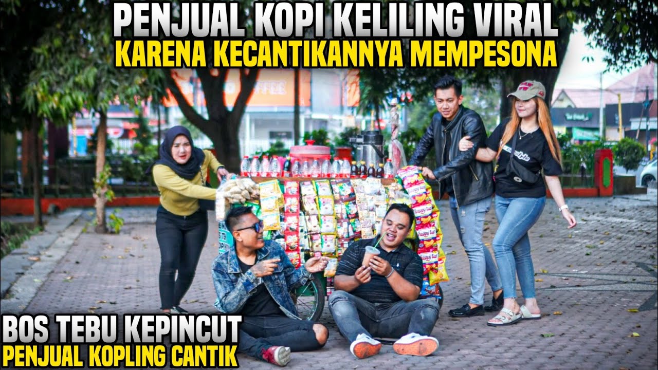 BOS TEBU KEPINCUT PENJUAL KOPI KELILING YANG LAGI VIRAL KARENA KECANTIKANNYA!! Gas langsung dilamar