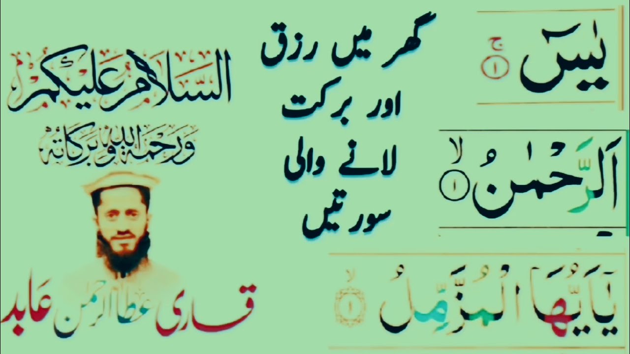 Surahs🌺🌿|| Daily Morning Recite || for Rizq, Blessings, Protection & Success🕌✨Beautiful Voice. 
