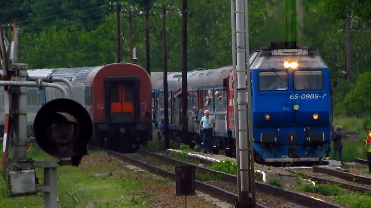Trains in Bratca - Trenuri in Bratca (25 05 2012)