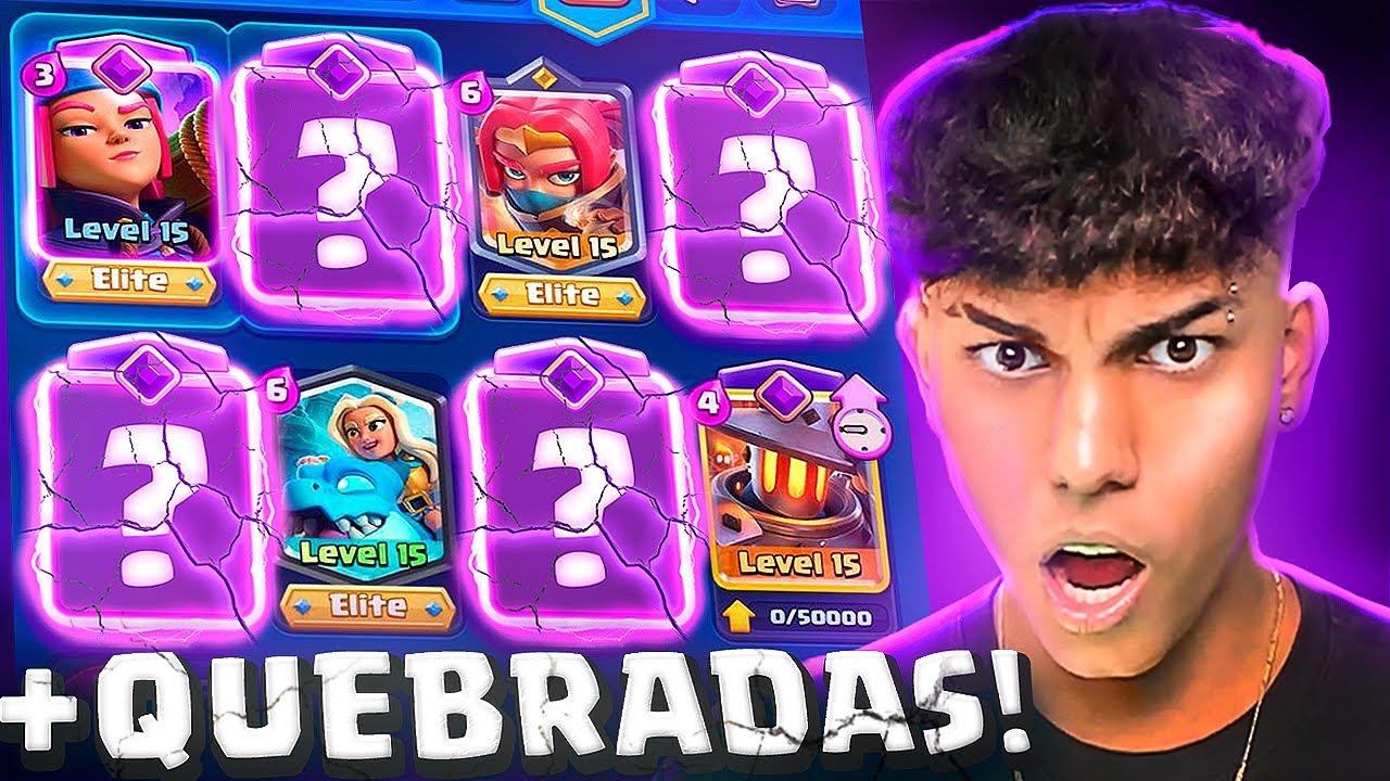 JUNTEI AS 8 CARTAS MAIS INSUPORT&Aacute;VEIS DO CLASH ROYALE NO MESMO DECK! 