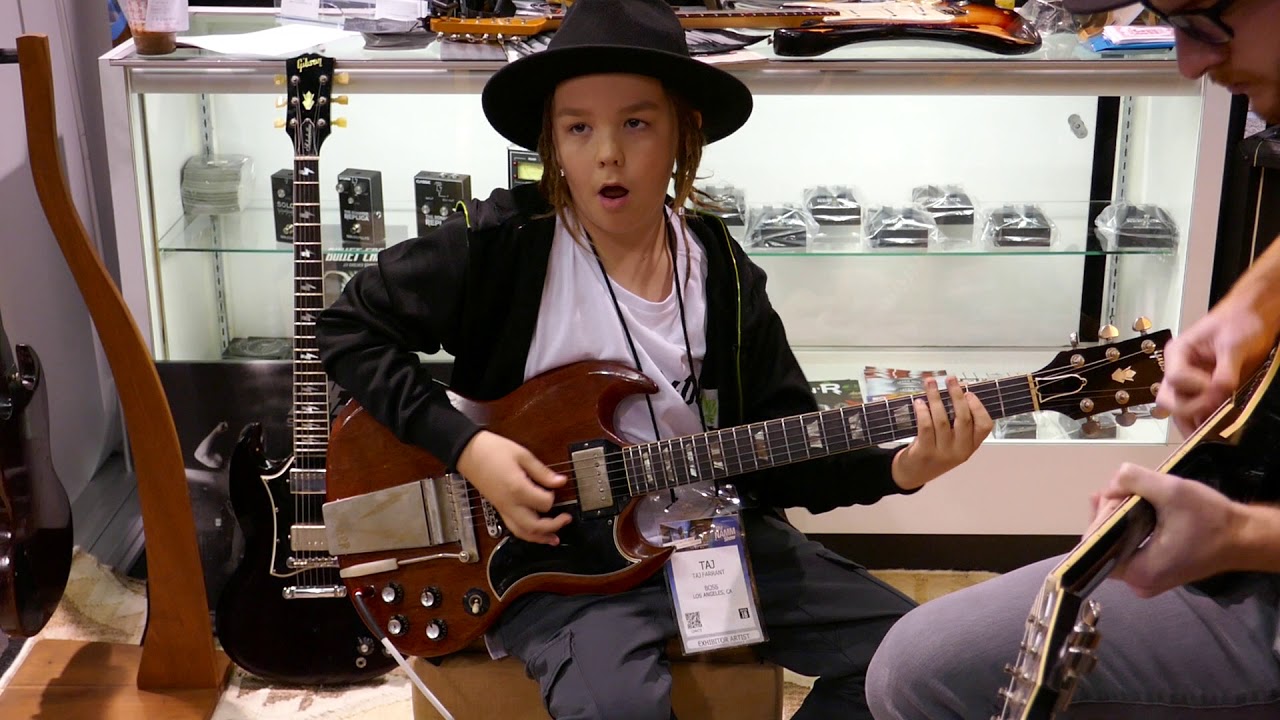 Taj Farrant @ NAMM 2020