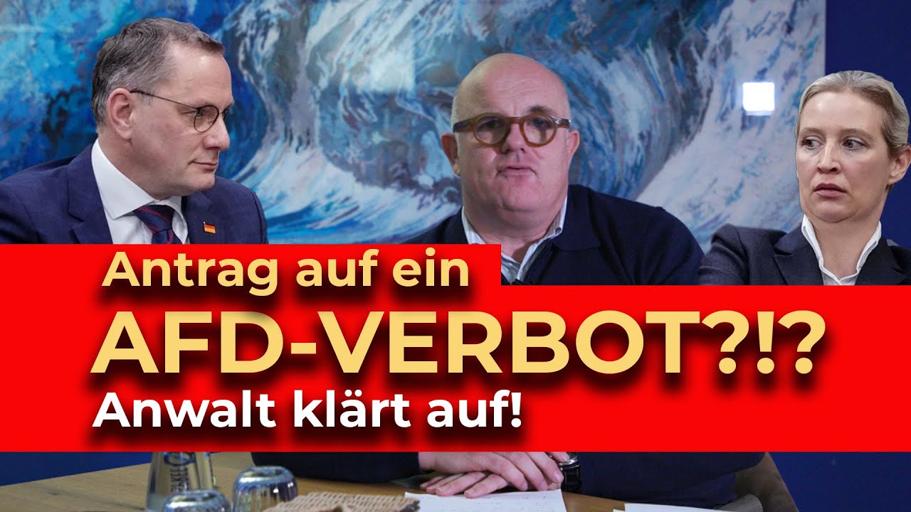 AfD-VERBOT durch Bundestag? Geht das? Macht ein Verbots-Antrag Sinn? Anwalt klärt auf