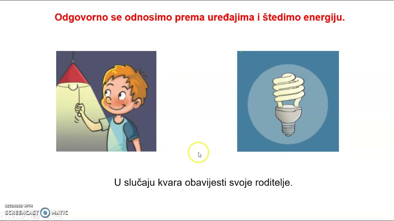 Odgovorna uporaba uređaja, 1. r.