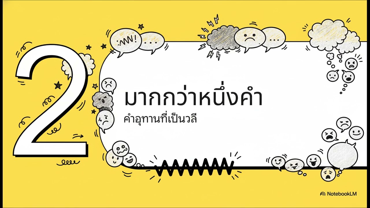 คำที่มาพร้อมความรู้สึก