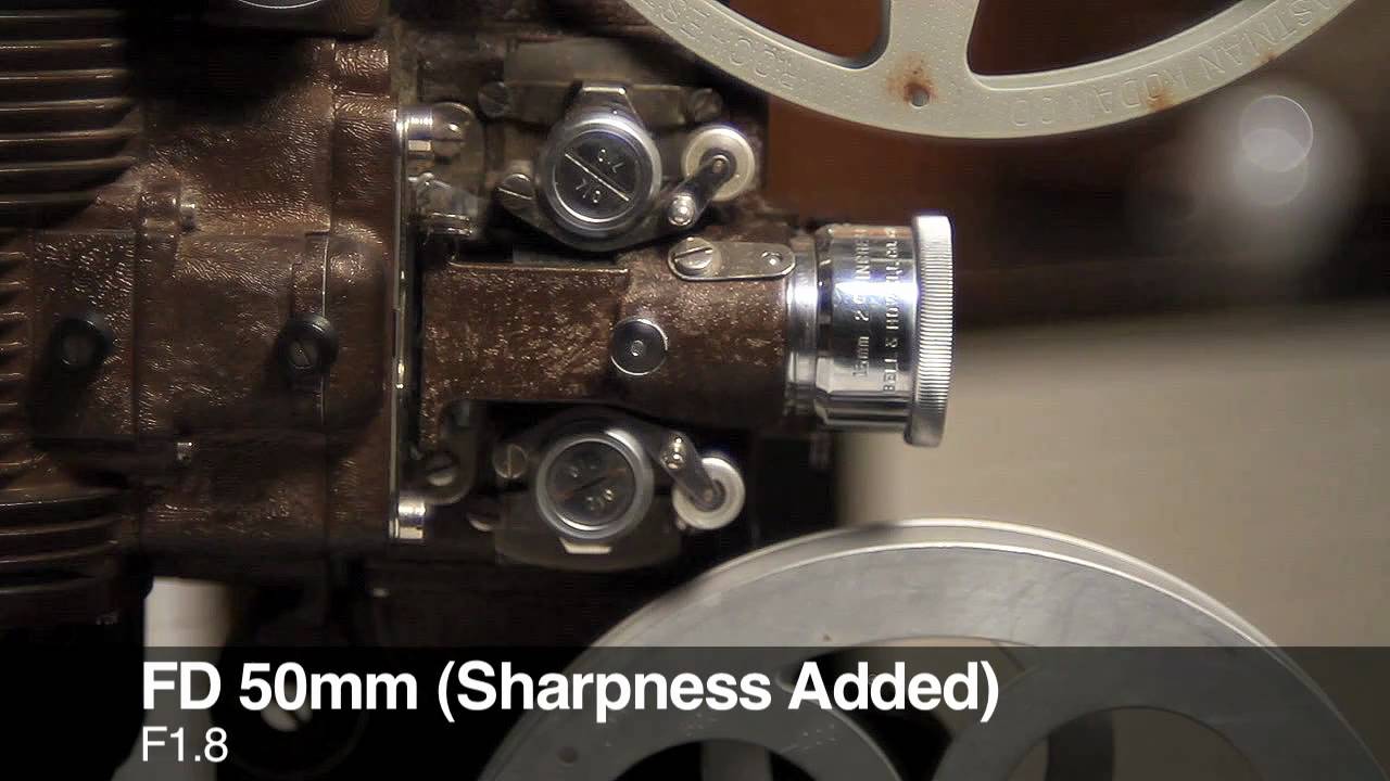 Using FD Lenses With HDSLRs