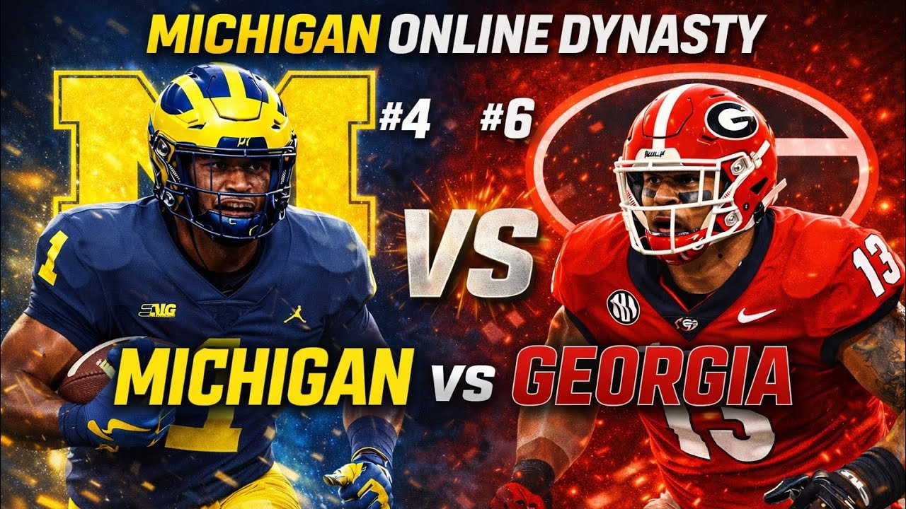ONE FINAL DRIVE DECIDED IT| Michigan College Football Dynasty is back!