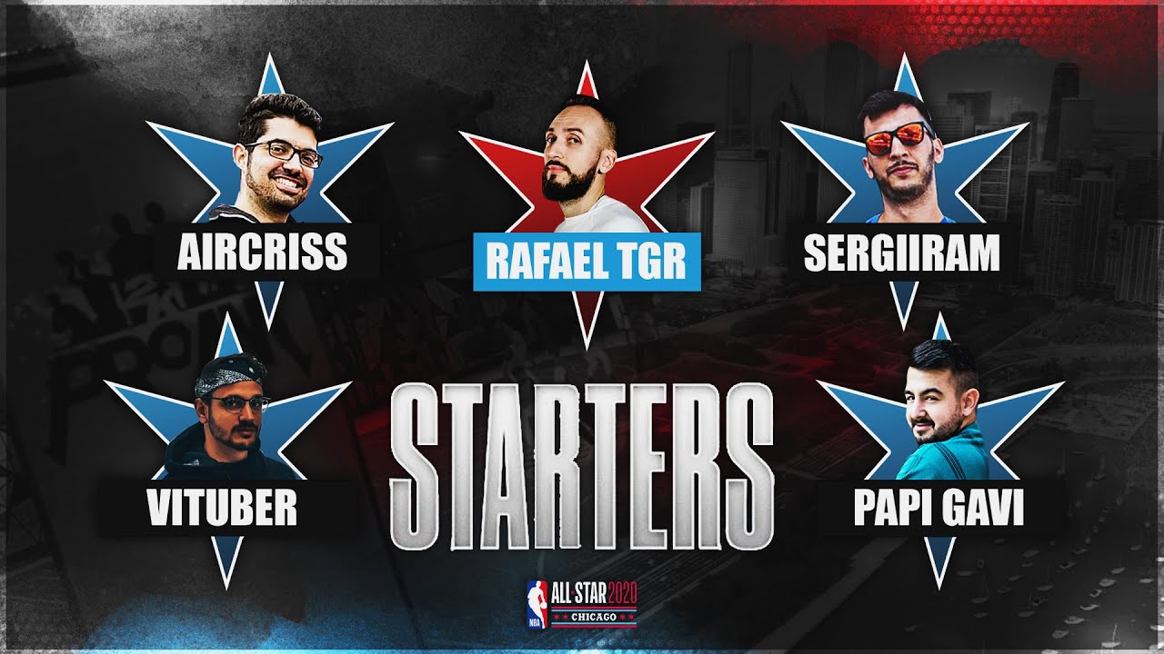All Star ProAm NBA2K20 | Jugando con YouTubers (Sergiiram, PapiGavi, Vituber, Aircriss, Outconsumer)