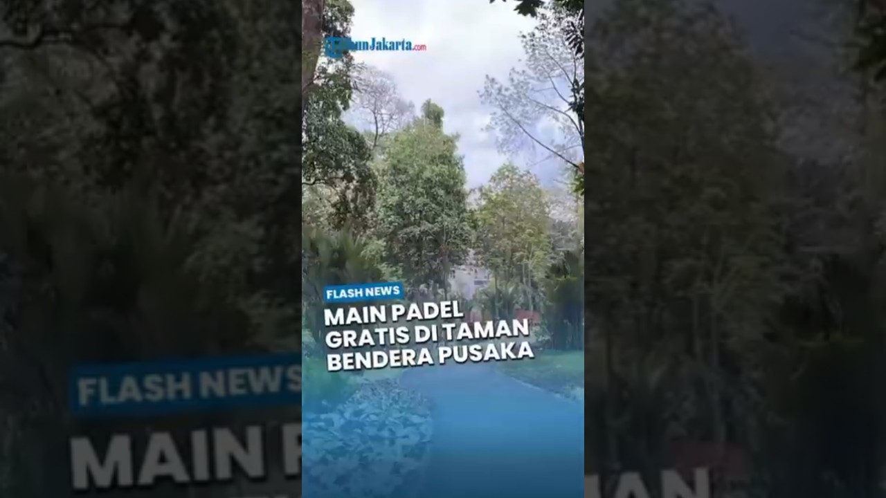 Kabar Baik! Warga Jakarta Bisa Main Padel Gratis di Taman Bendera Pusaka Jakarta Selatan
