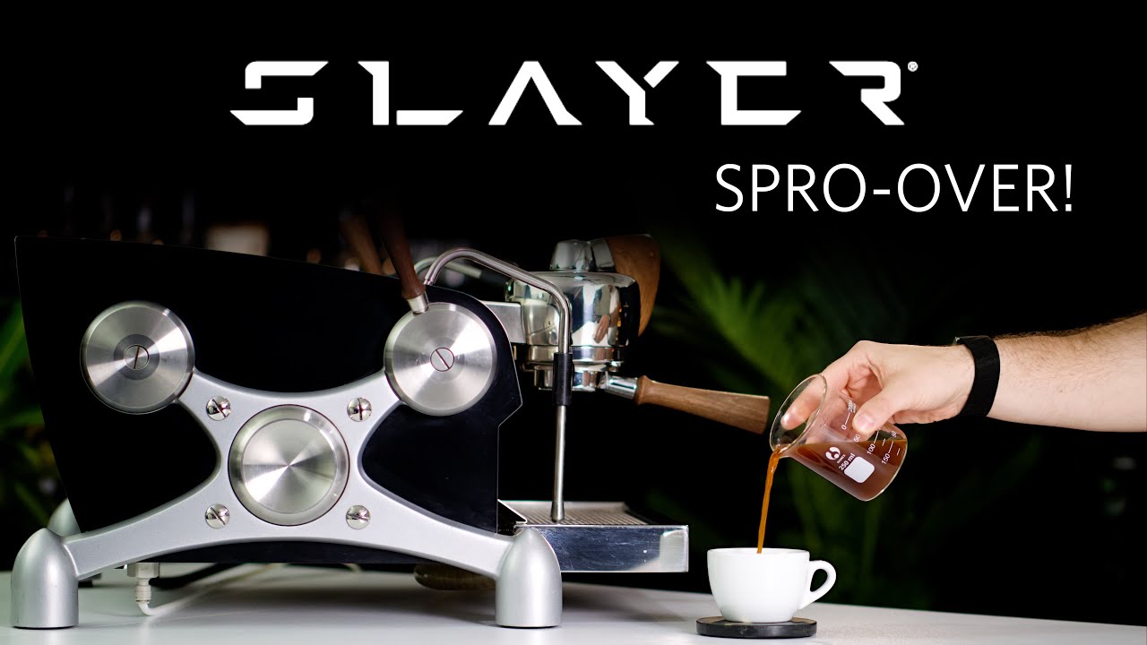 The SLAYER SPRO-OVER: Closer to Filter Coffee than Espresso!