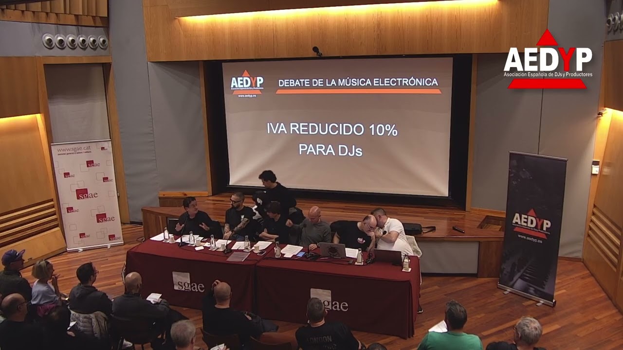 AEDYP Debate de la música electrónica