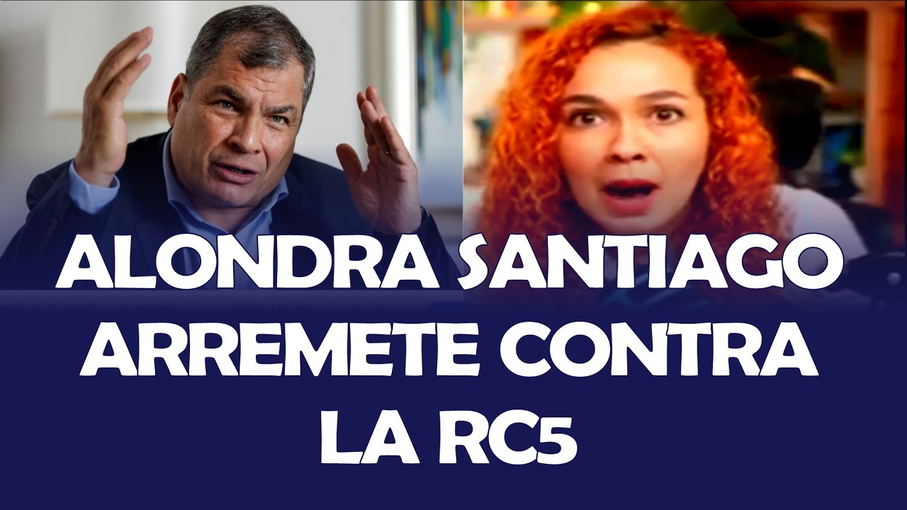 LA REVOLUCIÓN CIUDADANA RC5 ESTÁ QUE ARDE (PARTE 6) APARECE EN ESCENA LA CUBANA ALONDRA SANTIAGO