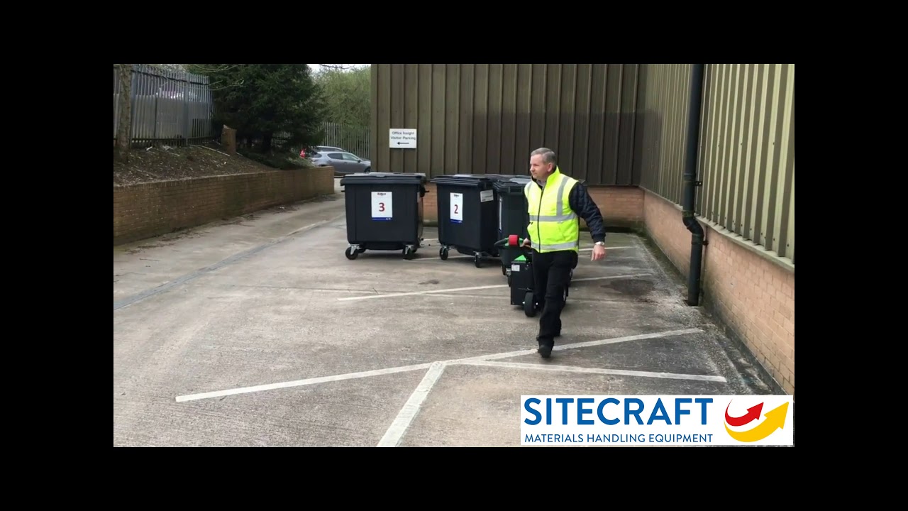 Movexx T2500 Battery Electric 1100 Litre Bin Mover