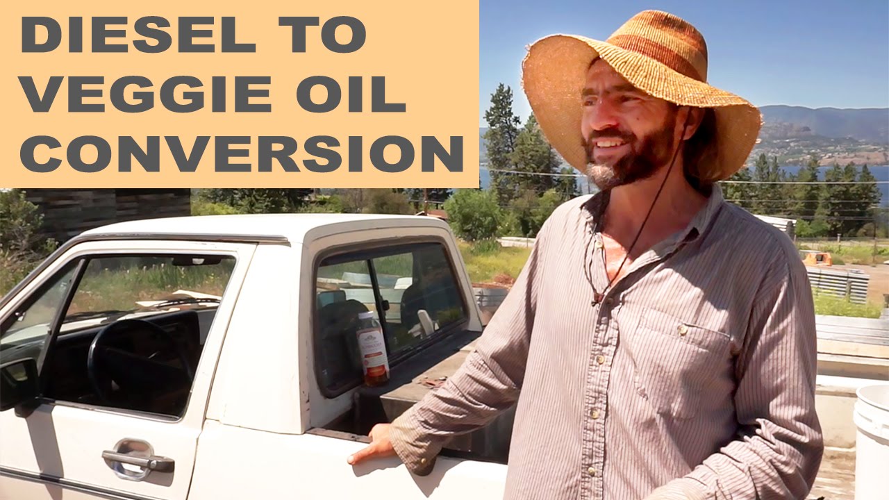 Farmer Converts Diesel Truck to Run on Waste Vegetable Oil