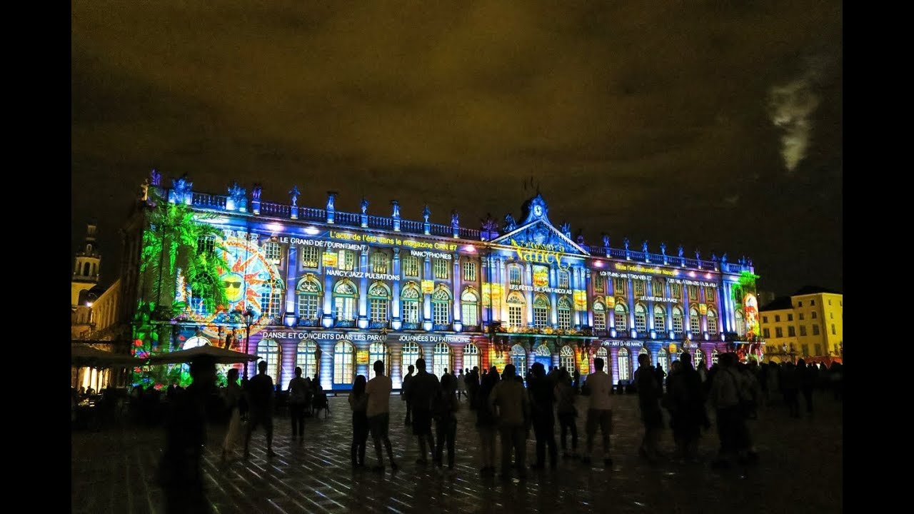 Son et lumière à Nancy: Rendez-vous Place Stanislas 01-08-2017