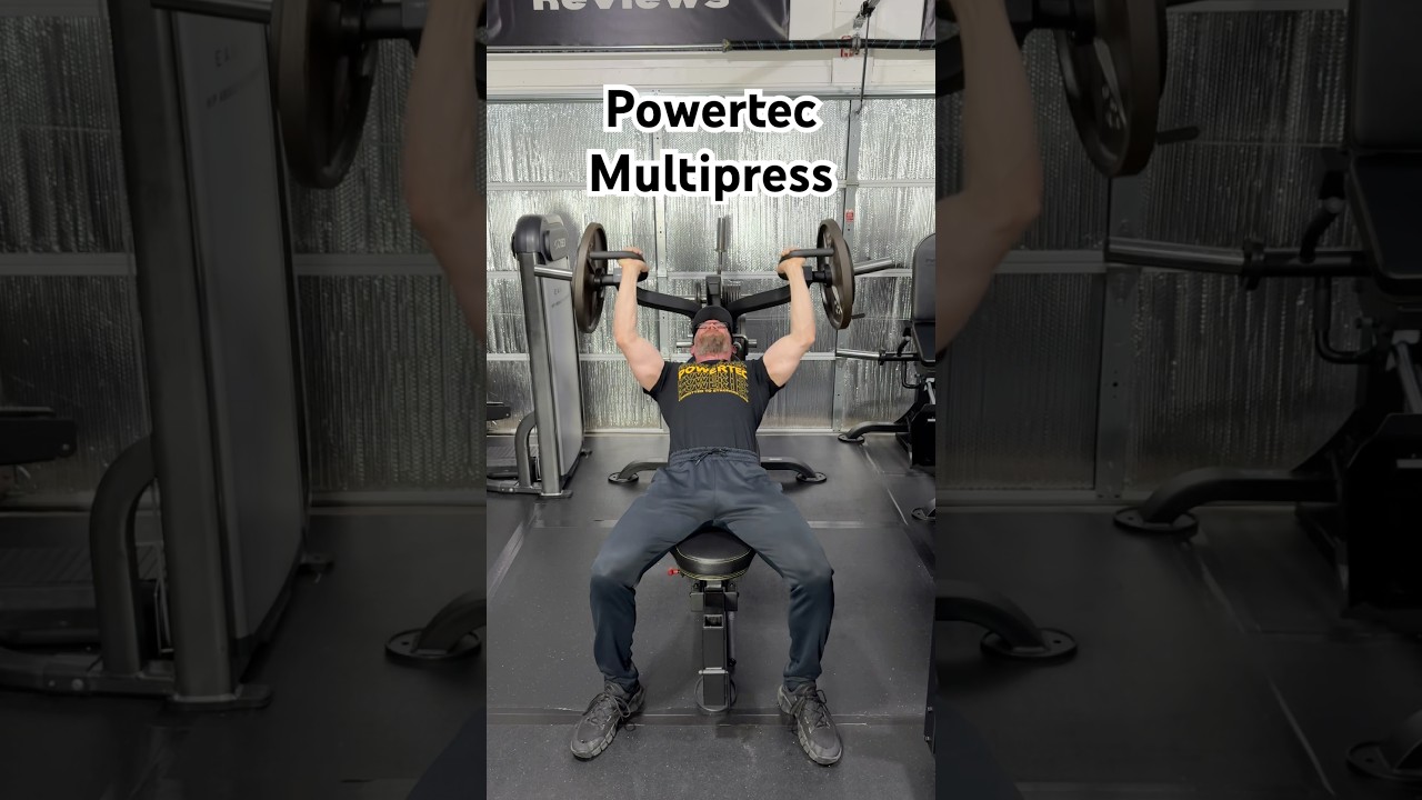 The Biggest Home Gym Equipment Steal - The Powertec Multipress - 2.5 Year Update #powertec #homegym