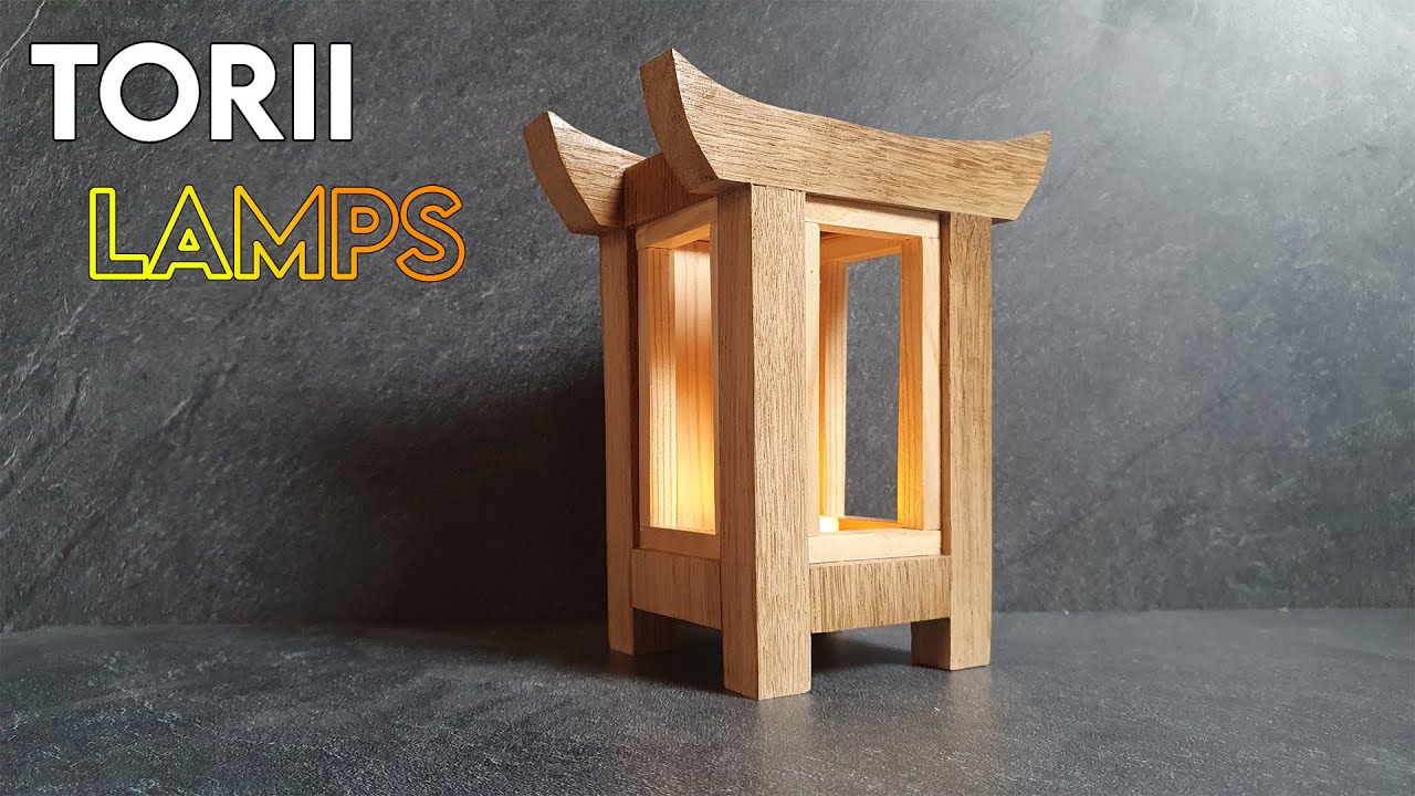 FABRIQUER UNE LANTERNE JAPONAISE EN BOIS