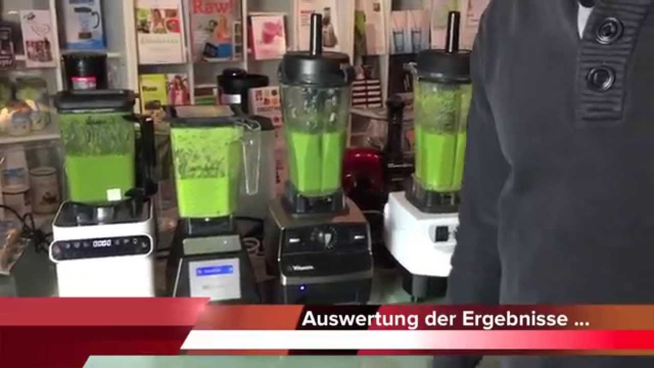 Mixertest: Bianco vs. Vitamix vs. Blendtec vs. VivoSana