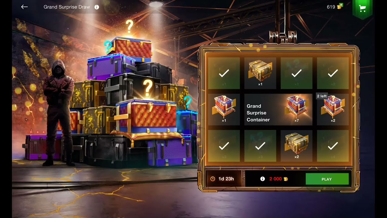 Grand Surprise Draw Worlds of Tanks Blitz
