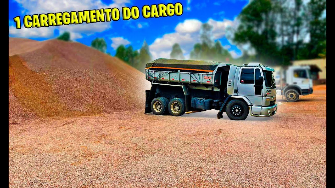 PRIMEIRO CARREGAMENTO DO FORD CARGO 2422
