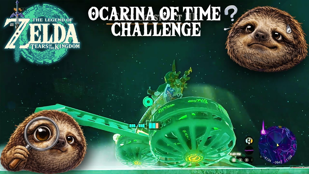 Searching for Zonaite Crystals - Zelda Tears of the Kingdom: Ocarina of Time Challenge - 40