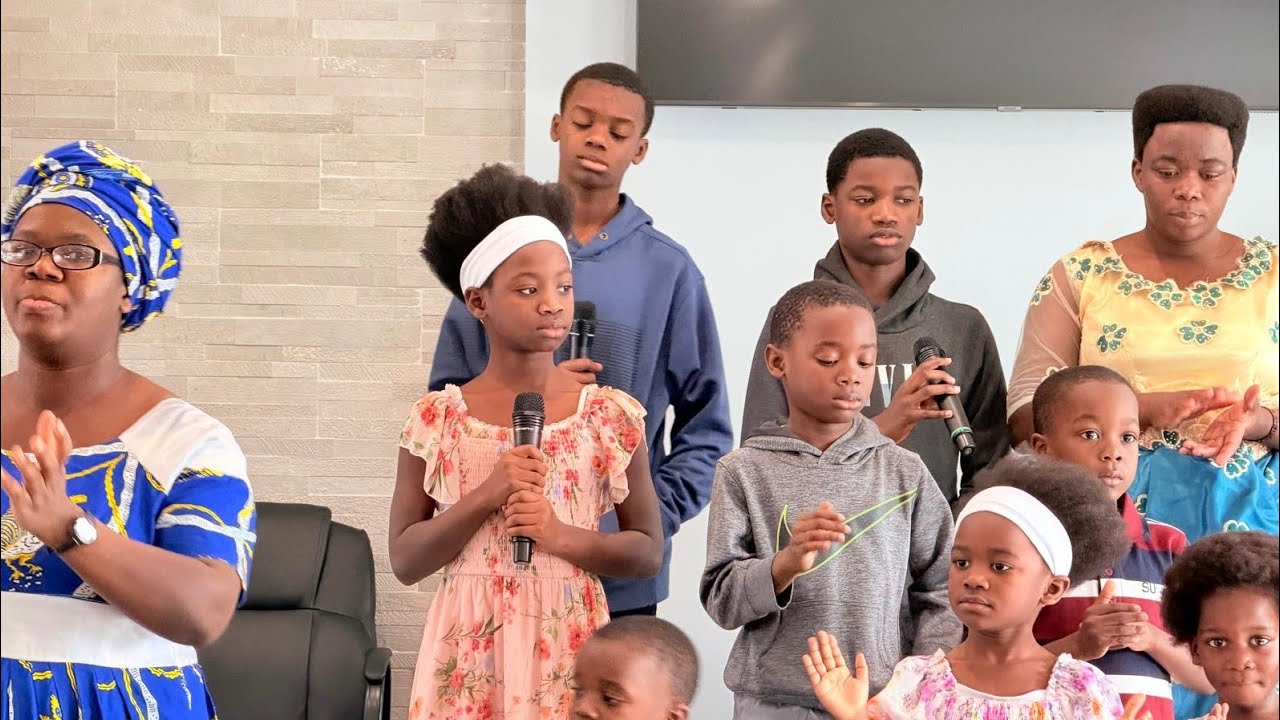 NCUT'IBUKA IVY'IMANA YAGUSEZERANIYE By CHILDREN’S CHOIR| Eglise Pentecote IOWA 🇺🇸