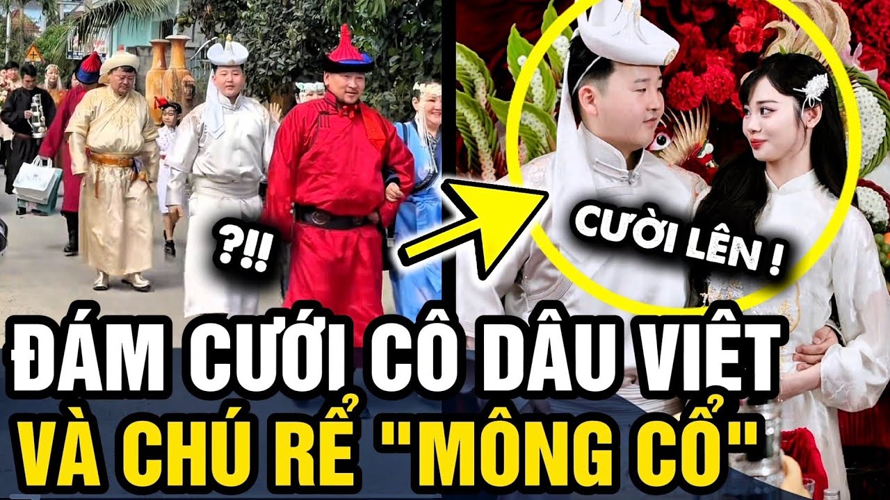 Độc lạ cô dâu Việt LẤY CHỒNG MÔNG CỔ, nhìn mặt CHÚ RỂ cứ ngỡ MỚI HỌC CẤP 3 | Tin 3 Phút