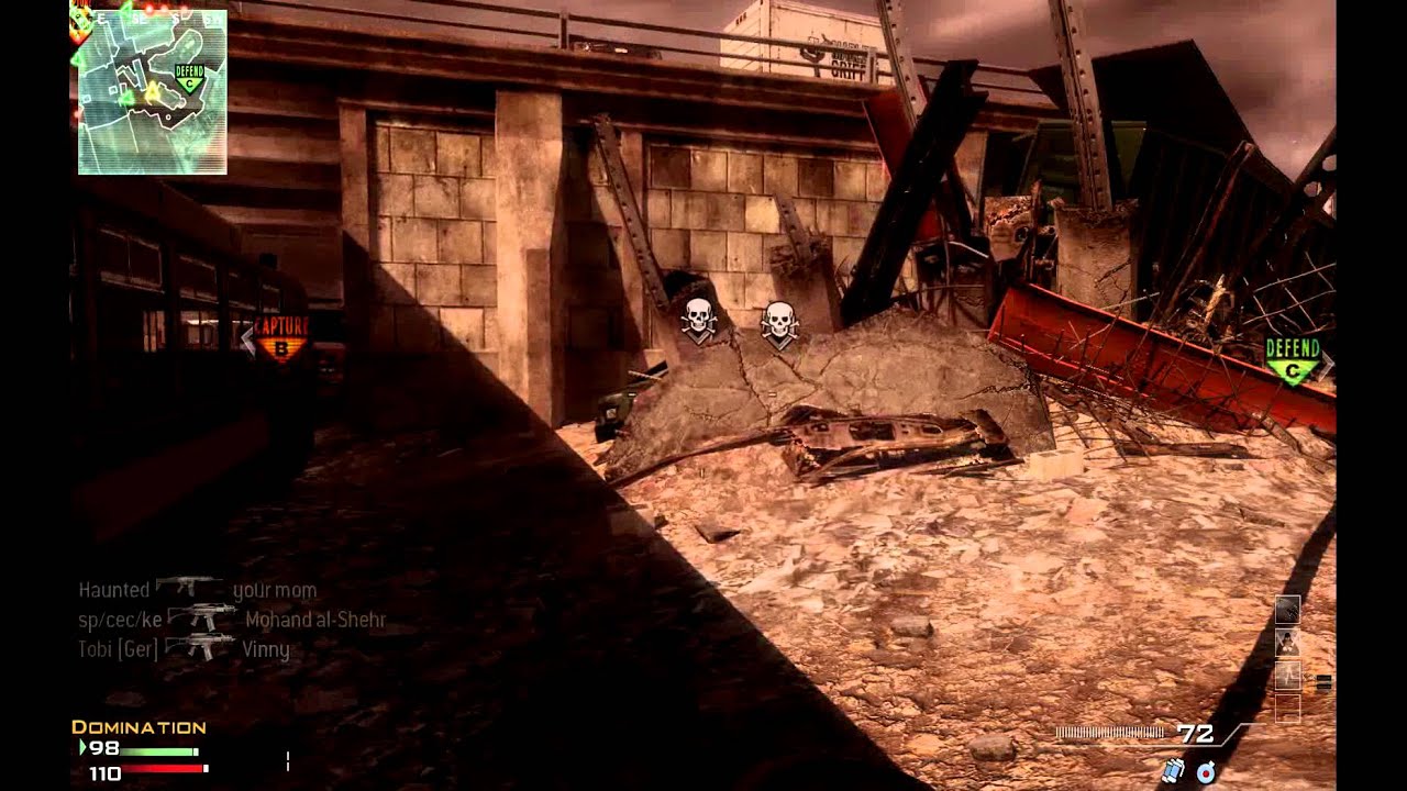 Modern Warfare 3: First M.O.A.B. arrived