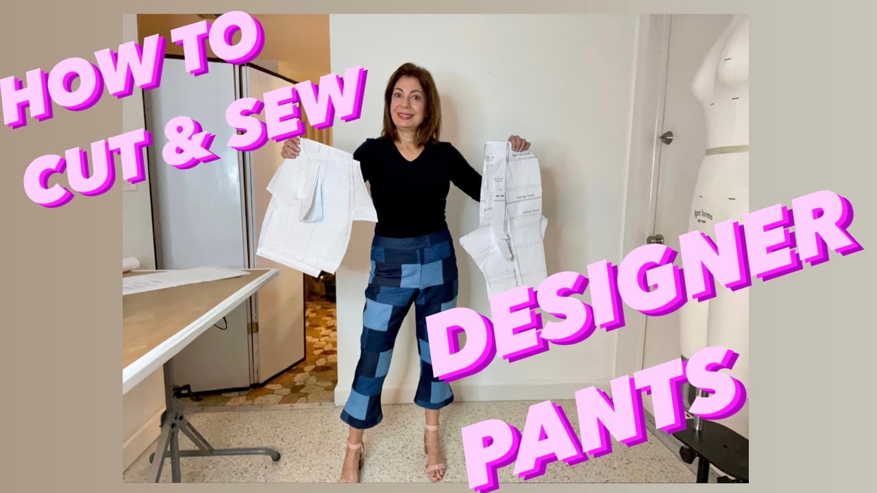 CUT AND SEW DESIGNER PANTS